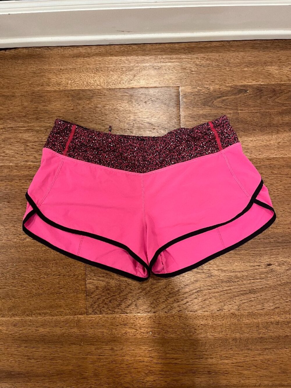 Lululemon Speed Shorts Size 6 Pink Running Athletic Shorts